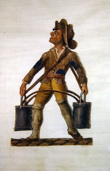 The Water Carrier by P. A. and J.B. Lesueur